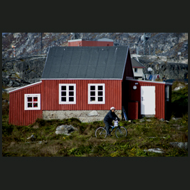 Rødt hus Nanortalik